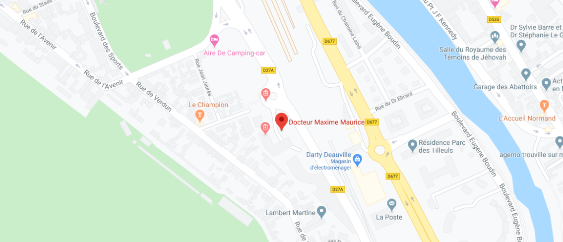 Plan pour accéder au cabinet map